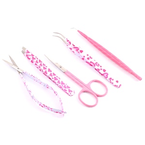 Pince à épiler d'extension de faux cils en acier inoxydable de marque privée pointe pointue pour un ramassage facile des cils - Product Image 4