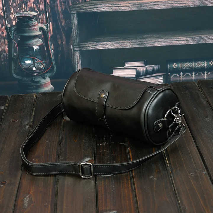 Men's Bags Genuine Leather Messenger Bag Crossbody Shoulder Bags For Male Casual Handbag Men Sling Pack For Work Business