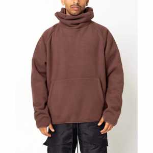 Custom Boys <b>Sherpa</b> <b>Hoodie</b> with Embroidered Design Street Fashion Plus Size Sweatshirt Anti-Shrink Kangaroo Pocket Spring Season - Product Image 3