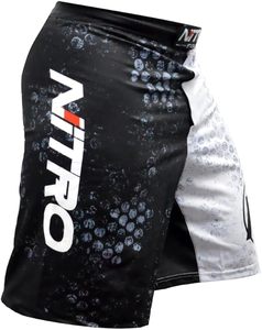 Shrink-Proof Digital Print Mixed Martial Arts Wear for Adults Venume No Fight Grappling Shorts With Long Slits Mid Thigh Cut - Product Image 5