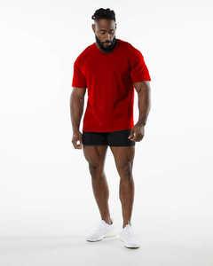 Camiseta atlética de gimnasio para hombre 95% algodón 5% Elastano Muscle Fit Fitness Tee para hombres activos Impresión digital - Product Image 4