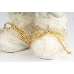 Figura Decorativa de Santa Claus de 60 cm, Dorada, Tradicional, Sintética, para Decoración Festiva de Interiores, Sala de Estar, Juguete - Product Image 5