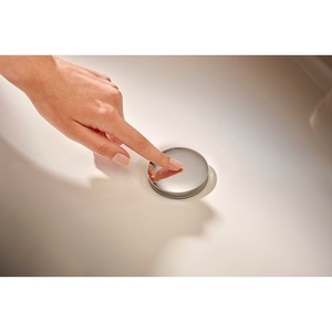 Válvula de Desagüe Hansgrohe HG Push-Open para Lavabos y Mezcladores de Bidé G 1 1/4 Cromado - Product Image 3