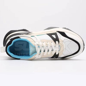 Chaussures de sport légères et respirantes à lacets pour hommes, confortables, de qualité supérieure, en cuir véritable de vachette - Product Image 4