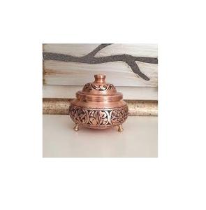 Vaisselle en cuivre, bol de service en cuivre 100% de couleur cuivre rose naturel pour la fabrication à partir de l'inde - Product Image 5