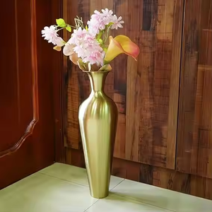 Vase à fleurs et jardinières en métal pour la décoration de la maison, de l'hôtel et du mariage Vase à fleurs et plantes en métal par décor Impex - Product Image 2