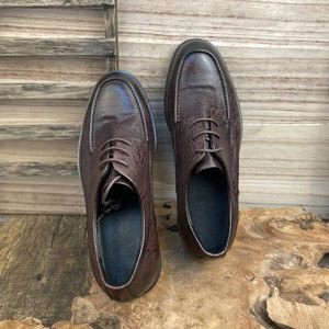 Zapatos Mocasines Cómodos de Piel Vacuna con Detalles Perforados y Suela Resistente al Desgaste, Zapatos Casuales para Hombre, Zapatos de Negocios - Product Image 3