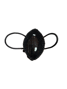 Bolso bandolera de mujer de piel auténtica de tamaño mediano con estilo personalizado tejido a mano y cierre abierto anudado con logotipo personalizado - Product Image 3