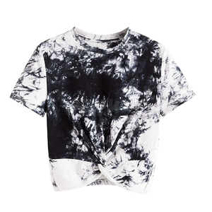 Top corto para mujer, camisa recortada lisa, camisetas de corte regular de calidad superior, superventas, camisetas cortas sostenibles para mujer - Product Image 1