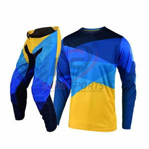 Ensemble costume de motocross de haute qualité Chemise et pantalon marque personnalisée logo de taille de couleur personnalisée - Product Image 6