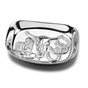 Vente à chaud Plateau de service en métal Plateau design fait à la main d'excellente qualité Plateau de service en métal classique et élégant en gros - Product Image 3