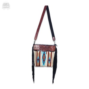 Bolso de lona hecho a mano de alta calidad de cuero de vaca con equipaje de viaje de pelo real bolso de gimnasio accesorios de moda - Product Image 5