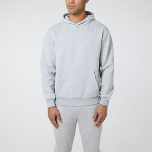 ชุดวิ่งออกกำลังกาย2ชิ้นสำหรับผู้ชายชุดวอร์มทรงแคบทรงโอเวอร์ไซส์และชุดมีฮู้ด - Product Image 6