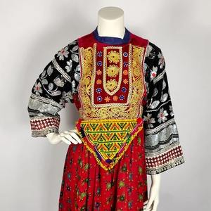 Robe régionale afghane de haute qualité pour femmes nouveau Design robe Kuchi afghane brodée à manches longues en bas quantité minimale de commande - Product Image 4