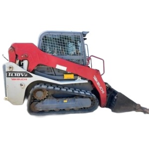 Alta eficiencia 2016 TAKEUCHI TL10V2 Compact Skid Steer Loader Motor multifuncional Diesel Barato Máquina bien mantenida - Product Image 1