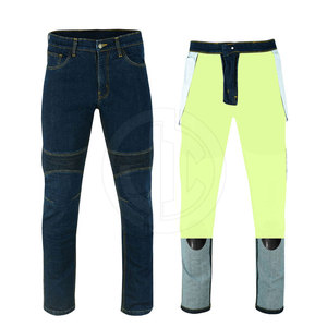 Protective Reinforced Casual Mid <b>Button</b> <b>Fly</b> Lightweight Motorbike <b>Jeans</b> Pant Comfortable for Safety - Product Image 3
