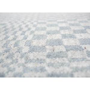 Tapis en viscose tissé à la main à motif géométrique gris et noir pour usage domestique - Hwv-53 - Product Image 3