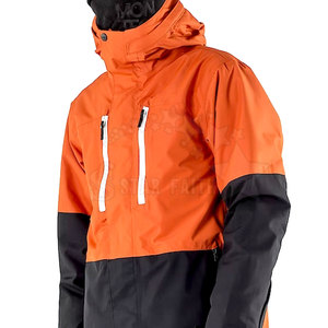 High Quality Winter Hooded <b>Ski</b> Jacket Waterproof Windproof Eco-Friendly Breathable Front Unisex Outdoor Winter Wear Comfortable - Product Image 4