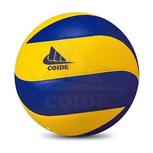 كرة طائرة مخصصة بألوان وشعار داخلي وخارجي عالية الجودة مخصصة مقاومة للماء كرة كرة كرة كرة كرة كرة