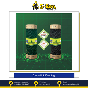 Cerca de eslabones de cadena de protección galvanizada y recubierta de PVC superventas de calidad superior/cerca de jardín de proveedor de origen de Sri Lanka - Product Image 5