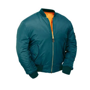 Chaqueta bomber ligera informal personalizada para hombre para otoño e invierno, chaqueta bomber de moda transpirable para hombre - Product Image 4