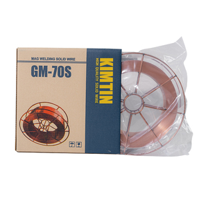 AWS ลวดบัดกรีพลาสติกสีดำ5.18 ER70S-6 1.2มม. ลวดเชื่อมมิกลวดเคลือบทองแดงสินค้าขายดีวัสดุอัลลอย Co2