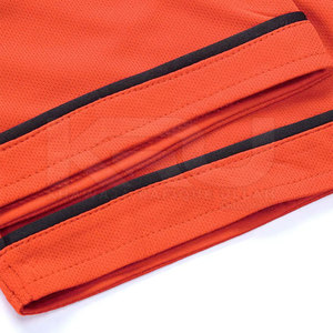 Maillot de baseball imprimé à manches courtes, faible MOQ, logo avant, nom d'équipe personnalisé, coupe durable, tissu doux et respirant, 100 % polyester - Product Image 5