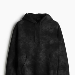 Vente en gros de meilleurs basiques sweat à capuche en coton mélangé délavé à l'acide pour hommes/Offre Spéciale Streetwear sweats à capuche délavés à l'acide pour hommes - Product Image 6
