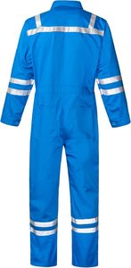 Combinaison de sécurité deux pièces en gros, combinaison réfléchissante, antistatique, respirante, de haute qualité, certifiée EN ISO, haute visibilité - Product Image 2