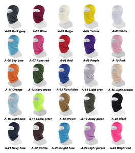 Vente en gros prix d'usine pour hiver masque MSK cagoule de ski intégrale bandana à un trou masque de cyclisme de sport chaud tissu commun - Product Image 2