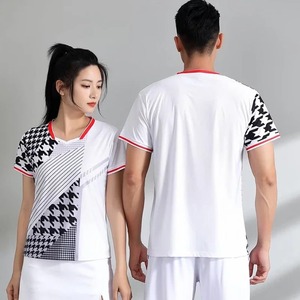 Badminton Tennis De Table Ensemble Volleyball Uniformes Hommes Chemise Shorts Équipe Running Jogging Sports Fitness Formation Imprimer Survêtement - Product Image 6