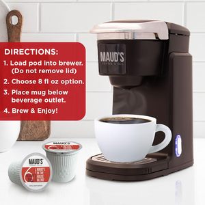 Cápsulas de Café Tostado Medio Maud's, 18 Unidades, Cápsulas Individuales – Café 100% Arábica - Product Image 2