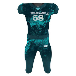 Uniforme de football américain sur mesure de haute qualité, respirant, best-seller - Product Image 1