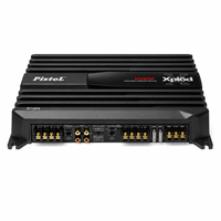 Amplificateur de voiture 4 canaux Classe AB 70W x 4 RMS 1000W de crête haute puissance, pontable 500W x 2 SNR 100dB pour mise à niveau du système audio de voiture