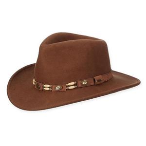 Chapeau de cowboy en cuir véritable haute durabilité, personnalisable OEM, écologique, protection solaire extérieure, couvre-chef de voyage, cadeaux - Product Image 5