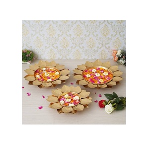 Cuenco Urli decorativo de forma redonda de tema diferente para diseño moderno y único hecho a mano indio de Urli a precio barato - Product Image 4