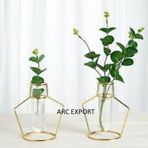 Vintage Golden Steel Metal Designing Flower <b>Vases</b> New Antique Design Home Decoration Coral Flower <b>Vase</b> for Wholesale Suppliers - Product Image 4