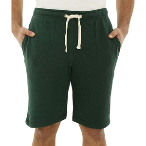 Wholesale Plain Streetwear Drawstring Men's <b>Shorts</b> Blank Heavy Thick French Terry Cotton Joggers <b>Fleece</b> Sweat <b>Shorts</b> For Men - Product Image 3