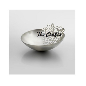 Admirable Design Serving Bowl In Metal Silver And Gold Color Chocolates Bowl For Event Party Use At Lowest Prices - Product Image 4