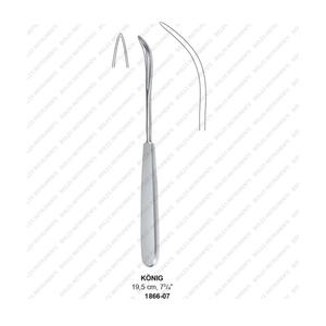 Conductor de ligadura Kocher no estéril de acero inoxidable de alta calidad Fig No 1 20 cm Fabricante de instrumentos quirúrgicos - Product Image 4