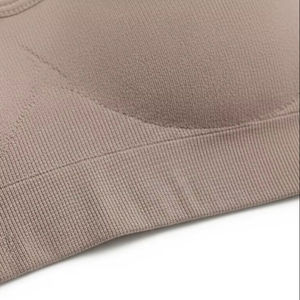 เสื้อชั้นในกีฬาไร้ตะเข็บ ไนลอน สแปนเด็กซ์ ระบายอากาศได้ดี รองรับแรงกระแทกสูง ยืดหยุ่น เหมาะสำหรับฟิตเนส โยคะ ออกกำลังกาย วิ่ง ชุดออกกำลังกายสำหรับผู้หญิง - Product Image 2