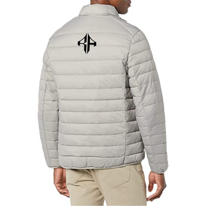 เสื้อแจ็กเก็ตขนเป็ด100% มีซิประบายอากาศทำจากโพลีเอสเตอร์2025โลโก้ออกแบบได้ตามต้องการสำหรับฤดูหนาว - Product Image 2