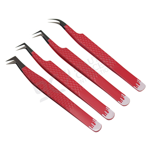 9 Pcs Eyelash Tweezers <b>Extension</b> Rainbow Stainless Steel Super Hard Tweezers with Fiber Tips Grafted <b>Cheap</b> Anti-Static Tweezers - Product Image 3