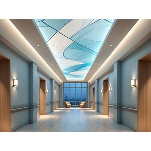 Soffitto luminoso LED in profilo da 100 mm - illuminazione dei bordi - Product Image 1