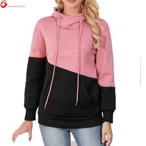 Sudadera con Capucha para Mujer, Diseño Moderno, 100% Algodón, Manga Larga, Secado Rápido, Alta Calidad, Venta al Por Mayor - Product Image 2