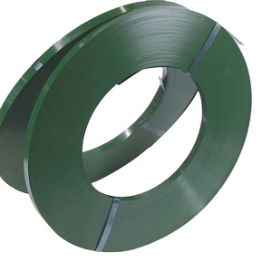 Nastro Metallico Elastico Personalizzato Verniciato per Reggiatura di Acciaio e Pallet in Logistica e Imballaggio Flessibile - Product Image 2