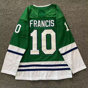 Usine pas cher haute qualité broderie surdimensionné léger personnalisé collège hockey sur glace maillot 2024 100% polyester unisexe - Product Image 4