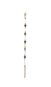Bracelet en acier inoxydable plaqué imitation perle et zircon DAFNI BIG PAZAR - Cadeau tendance d'Istanbul - Product Image 4