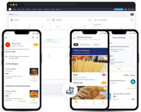 La mejor y más vendida aplicación de recogida y entrega a domicilio, con entrega puntual y bajo demanda, para una entrega segura con software de diseño personalizado.