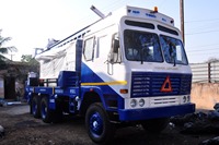 Nouvelle machine de forage de puits d'eau PRL PDTHR-300 montée sur camion, prête à l'emploi, 300m 100mm, garantie 12 mois, facile à utiliser